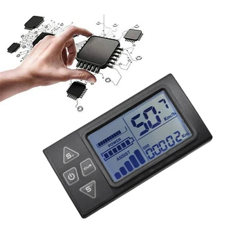 Инструмент дисплей S861 24V/36V/48V S861 LCD за електрически велосипед BLDC Контролер control panel (5PIN)