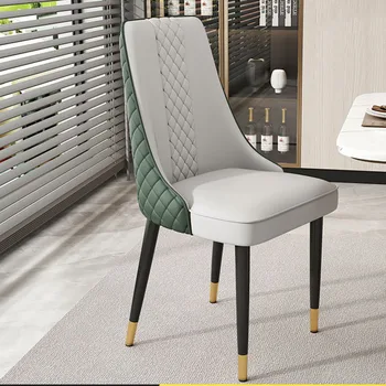 минималистичные трапезни столове за отдих, кухненски удобни и модерни луксозни трапезни столове sillas para comedor Мебели за кухня HY