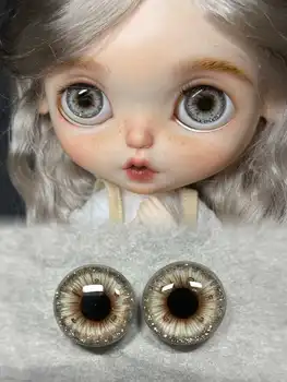 YESTARY 14 мм Blythe Eyes Чип BJD Кукла, Аксесоари За Кукли Blythe Занаяти Оригиналната Магнитна Капка Лепило Стъклени Очи Играчка Подаръци За Момичета