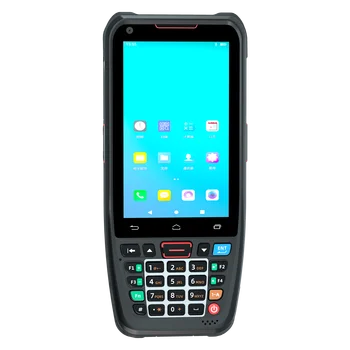 Промишлен безжичен Android преносим PDA терминал 2D баркод скенер за инвентаризация на склад