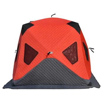 гореща разпродажба сауна памук oem изолационен куб зимна палатка за запазване на топлината палатки за риболов риболов